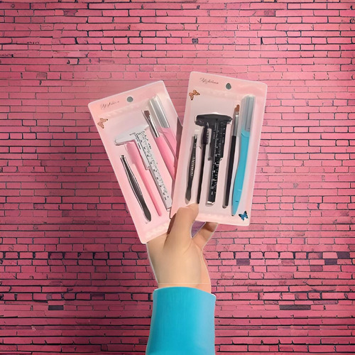 Kit Completo Para Sacar Cejas Y Perfiles Tendencia Premium