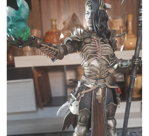 Estátua Necromancer Diablo 4 Action Figure 36 Cm Com Pintura
