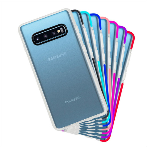Funda Para Galaxy S10 Plus Orilla Reforzada Antigolpes