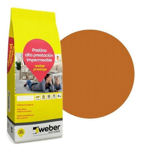 Pastina Weber Prestige Terracota 2kg