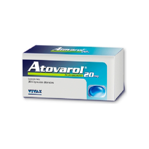 Atovarol 20mg X 30 Capsulas Blandas