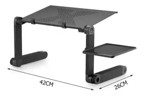 Mesa Metal Ventilador Laptop Posa Mouse Modelo 2019 Pc Cpu