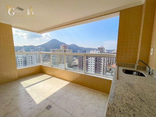 Imagem 4 de 24 de Apartamento Com 3 Dormitórios À Venda, 104 M² Por R$ 800.000,00 - Canto Do Forte - Praia Grande/sp - Ap5853
