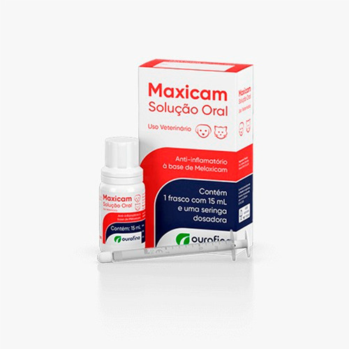 Anti-inflamatorio Maxicam Ourofino Solução Oral 15ml  