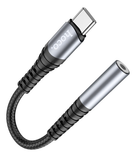 Adaptador Convertidor De Audio Tipo C A Jack 3.5mm Hoco Ls33