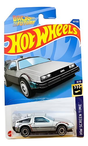 Hot Wheels Back To The Future Time Machine Volver Al Futuro