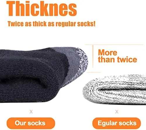 Yuedge Calcetines De Senderismo Para Hombre Absorbe La Media