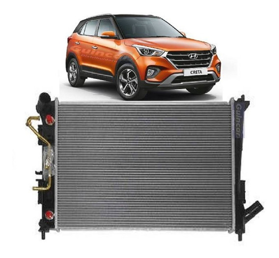 Radiador Hyundai Creta 1.6 2.0 16v 2016 2017 2018 2019 ...