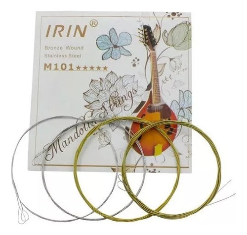Cuerdas Para Mandolina Irin - 8 Cuerdas Mod 101