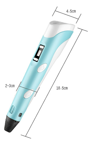 Lápiz 3d Impresora De Dibujo + 10 Filamentos