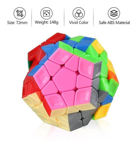 Cubo Rubik Megaminx Cyclone Boys Stickerless