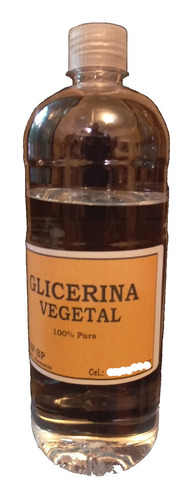 Glicerina Vegetal Usp 1 Kilo