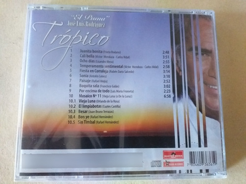 Cd Jose Luis Rodriguez - Tropico