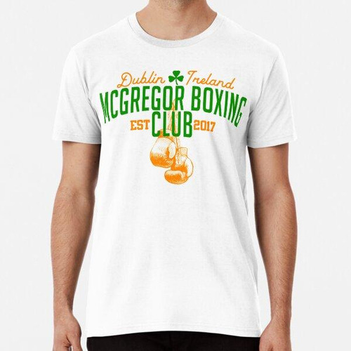 Remera Mcgregor Boxing Club Algodon Premium