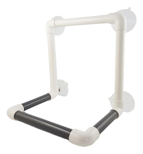 Pet Bird Parrot Shower Perch Parrot Stand Con 4 Ventosas