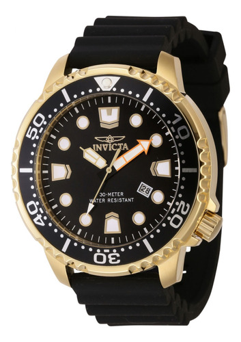 Reloj Para Hombres Invicta Pro Diver 44833 Negro