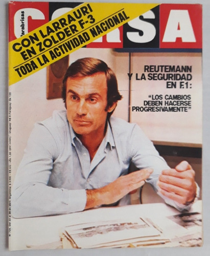 Lote 32 Revistas Corsa - Autos Reutemann F1 Año 1980 Fs