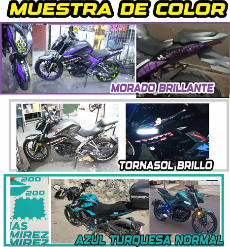 Kit Calcomania Vinil Reflejante Italika 250 Z 250z + Laminex