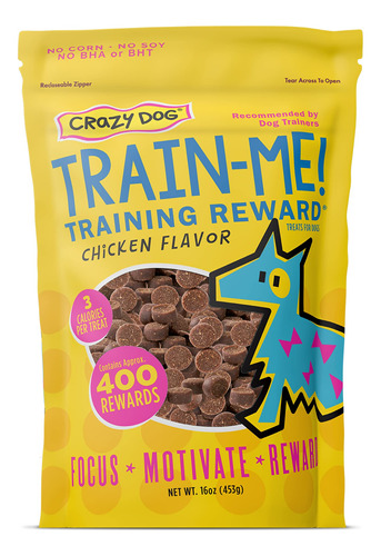 Crazy Dog - Premios Train-me! Para Perro Dulces De Recompens