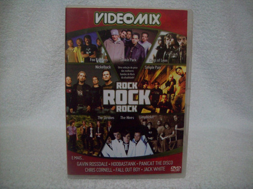 Dvd Video Mix- Rock- Hoobastank, Nickelback, Linkin Park