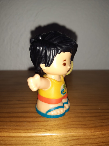 Figura Niño Con Taco Food Truck Little People Mattel 2020 (Usado)