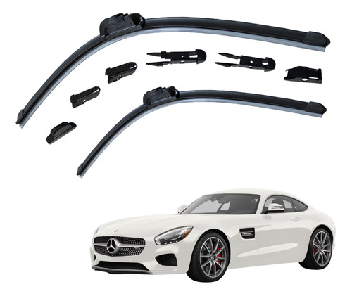 2 Plumas Limpiaparabrisas P/ Mercedes Benz Amg Gt 2017/2021