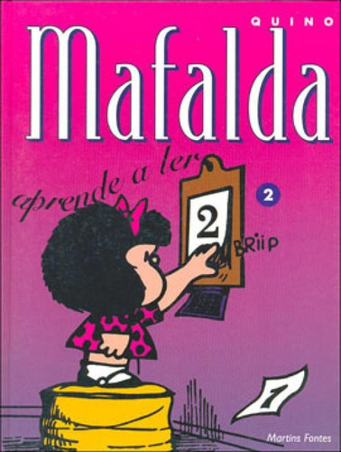Mafalda, de Quino. Editora MARTINS EDITORA, capa mole em português