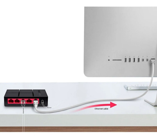 Switch 5 Puertos Gigabit Mercusys Ms105g - Electromundo