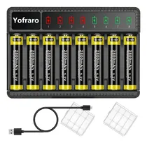 Comprar Baterias Aa Recargables, Paquete De 8 Baterias Recargables N