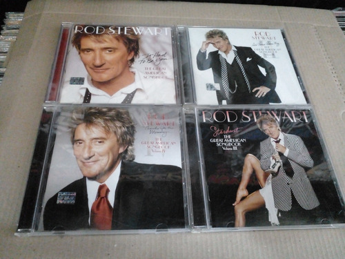 Rod Stewart - The Great American Songbook Lote Cd Buen Estad