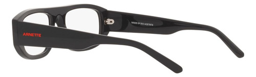 Lentes Ópticos Gullwing Black Arnette Sustentable An4292