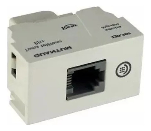 Modulo Toma Rj 11  Bege Richi Contacto Electricidad