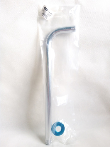 Imagen 3 de 3 de Tubo Para Ducha Acero Inoxidable 45cm Lujo