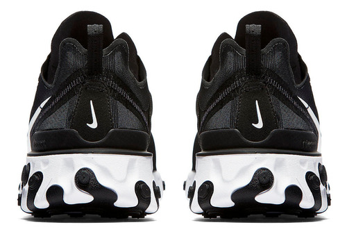 Zapatillas Nike React Element 55 Black White Bq6166-003
