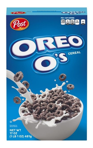 Imagen 1 de 2 de Cereal Oreo O's 17 Oz (481 G) Importado Envio Ya
