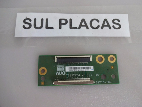 Placa Conector Do Lvds T315xw04 V3 Hbuster Hbtv-32d05hd