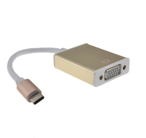 Convertidor Tipo C Usb 3.1  Macho A Vga Adaptador De Cable D