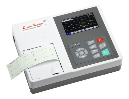 Electrocardiografo Cardiotecnica Rg603 + Conexion Pc Usb