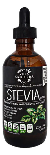 100% Stevia Líquida Apta Para Diabéticos - Envío Gratis