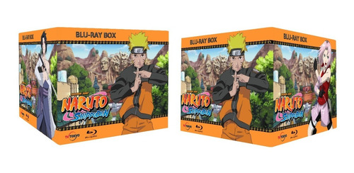 Blu-ray Box Naruto Shippuuden - Complete Series + Filmes