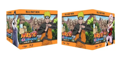 Coleção Box Naruto Todas As Sagas Completo + Filmes + Ovas
