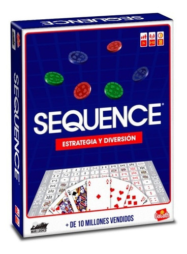 Juego De Mesa De Estrategia - Sequence Original Nuevo