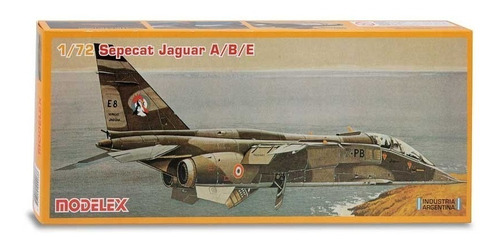 Sepecat Jaguar A/b/e Maqueta Para Armar 1:72 Modelex 