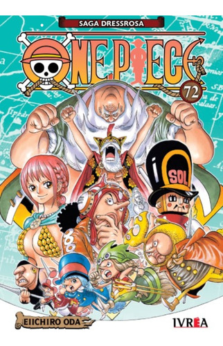 Manga  One Piece 72 - Ivrea Argentina