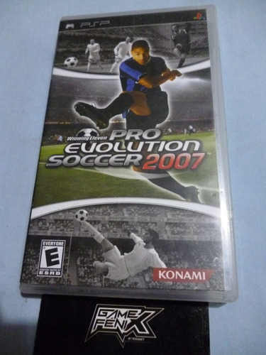 Pro Evolution Soccer 2007 P Psp. By Konami. Game Fenix