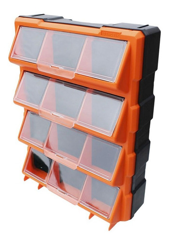 Caja Organizadora Plastica 12 Compartimentos Tactix 320648
