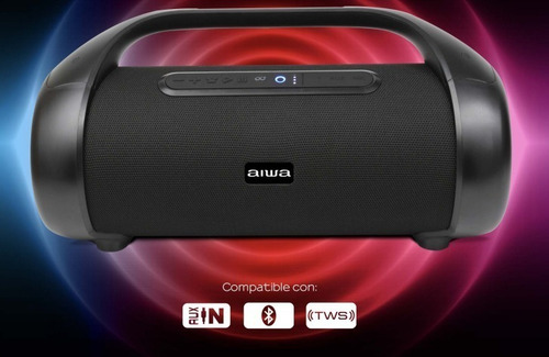 Imagen 2 de 5 de Parlante Aiwa Aws1000bt Bluetooth 90w Rms Boombox