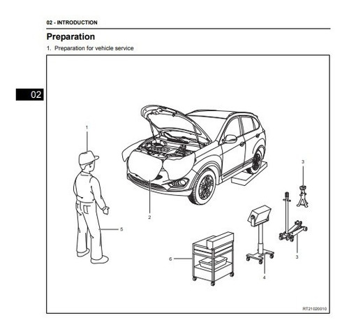Imagen 4 de 6 de Manual De Taller Servicio Chery Gran Tiggo5 2014-2015