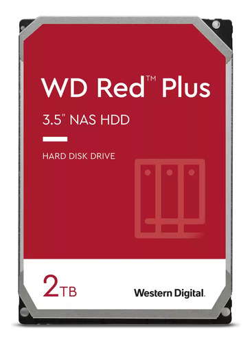 Disco Duro Interno Red Plus 3.5 2 Tb Sata