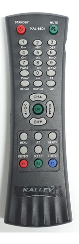 Control Remoto Para Tv Kalley Convencional 